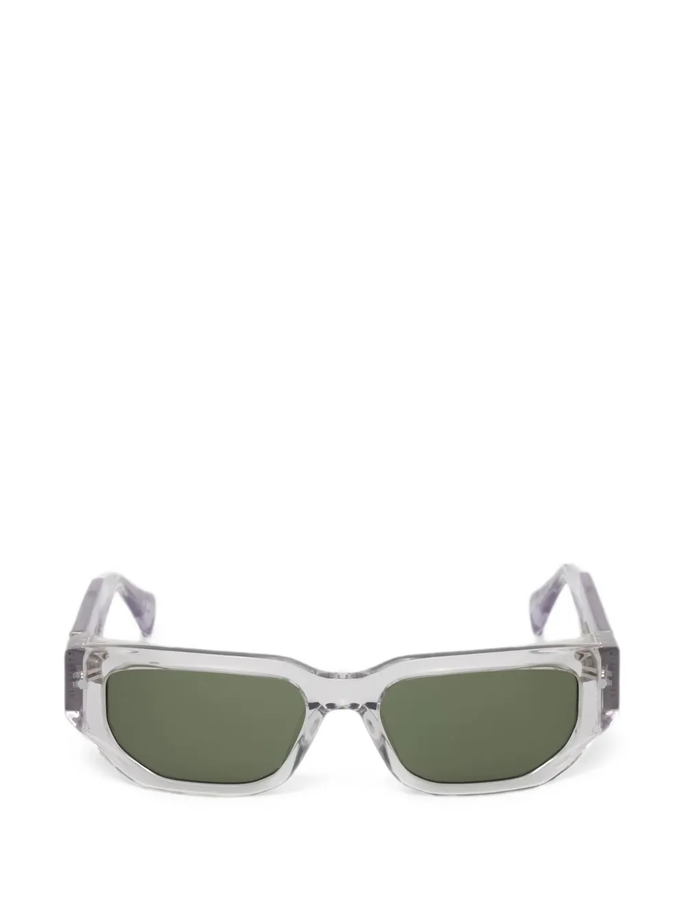 Allsaints Geometric-frame Sunglasses In Purple