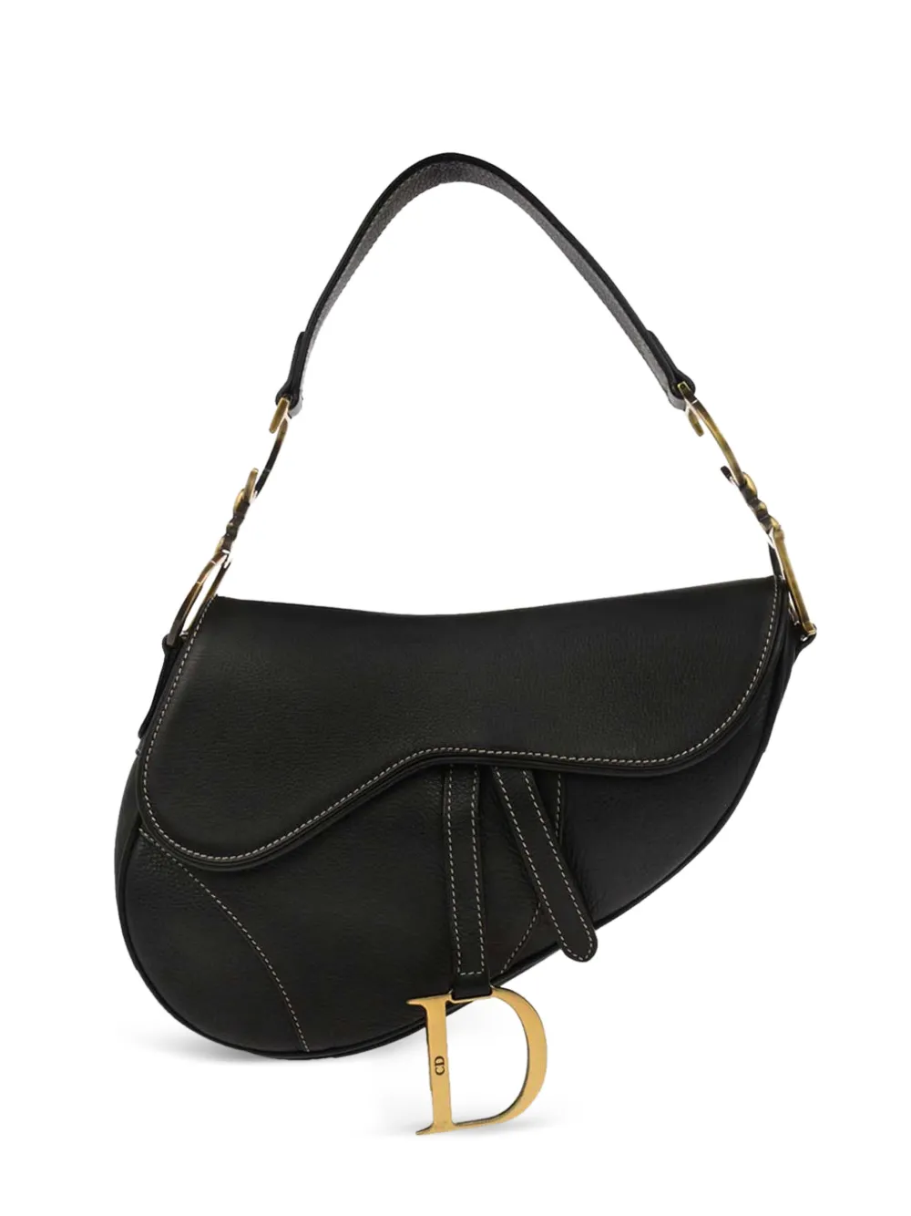 Christian Dior Pre-Owned 2002 Saddle tote bag - Black