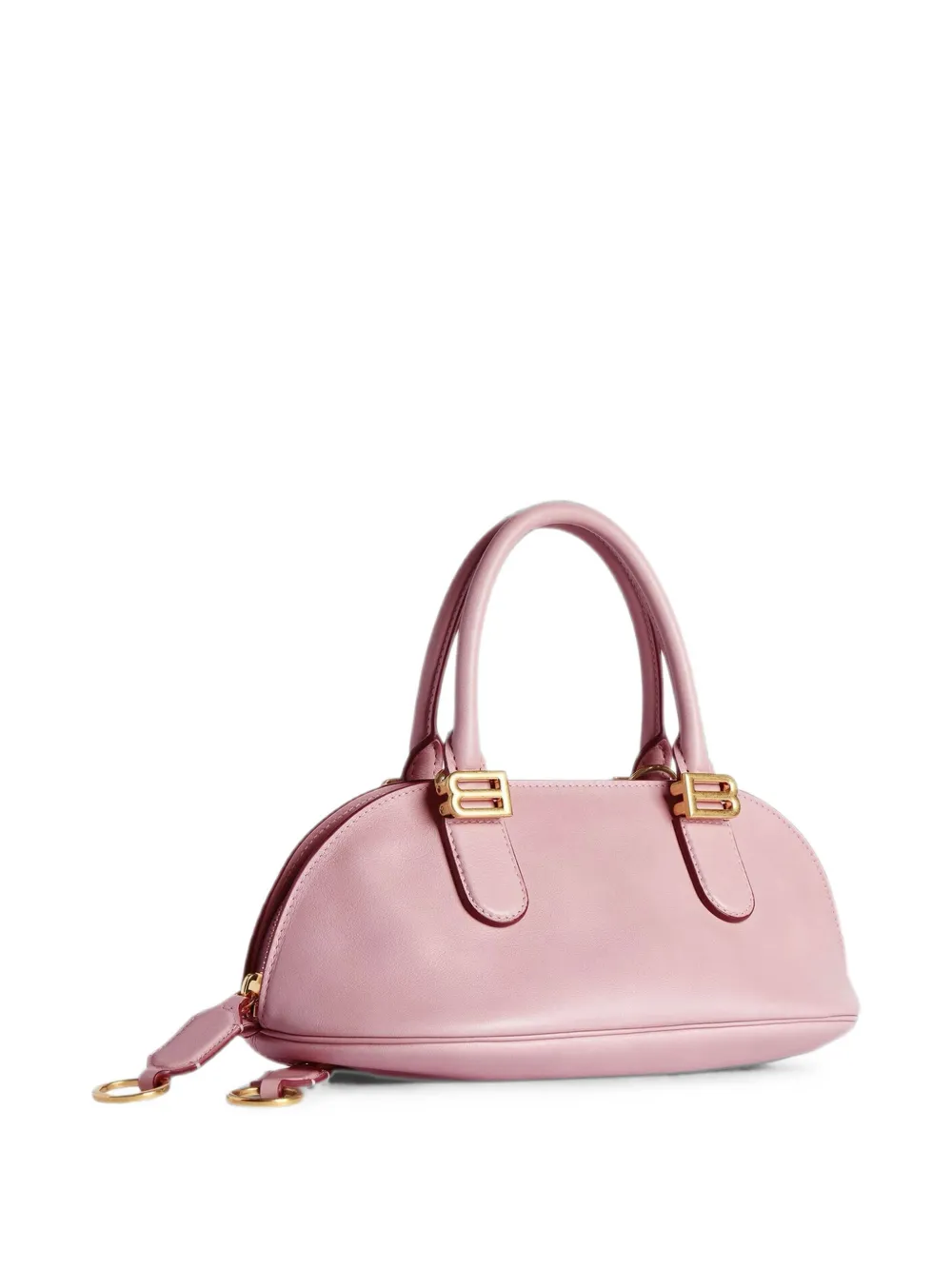 Balenciaga Bolero leren shopper Roze
