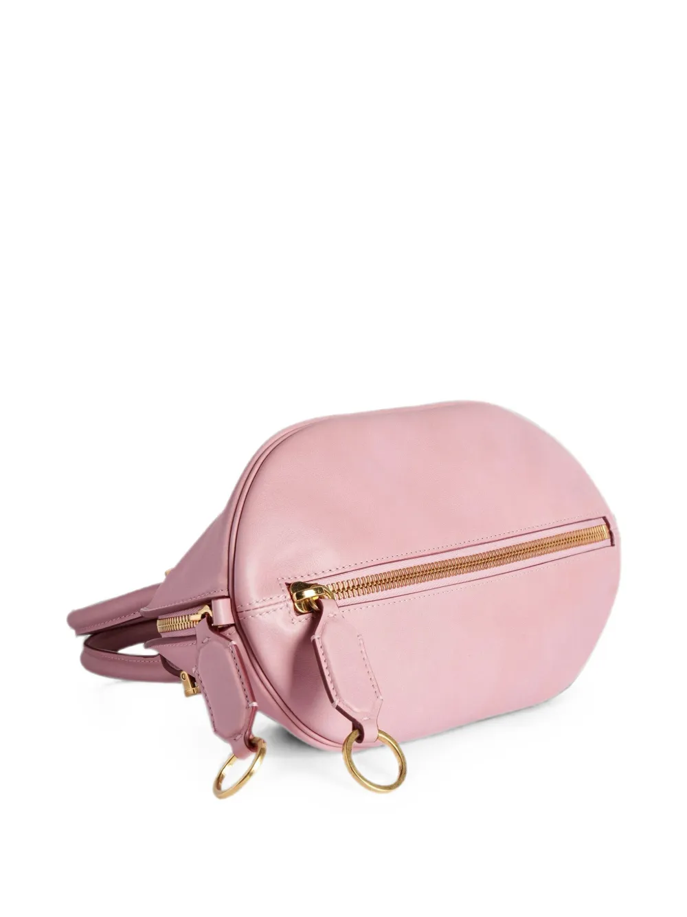 Balenciaga Bolero leren shopper Roze