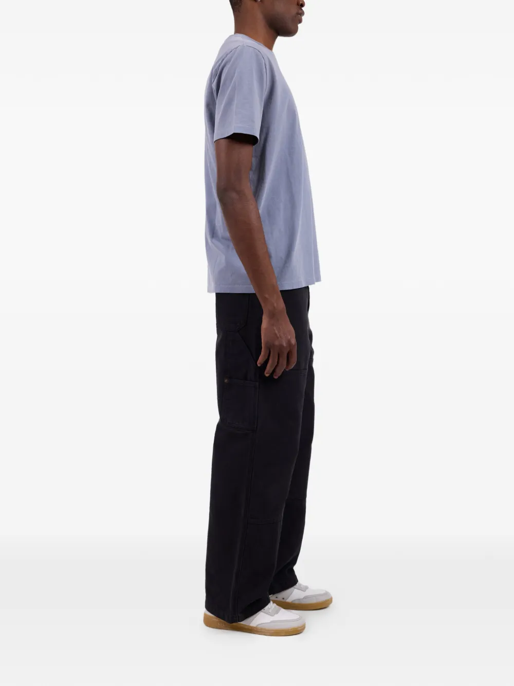 A.P.C. Gabby T-shirt met logo-print Blauw