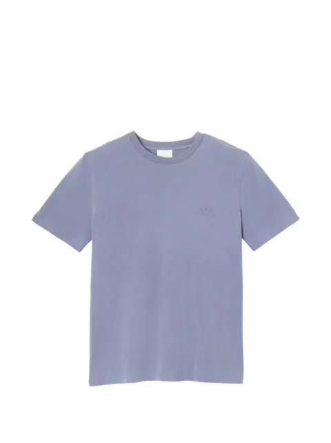 A.P.C. logo-print short-sleeve T-shirt