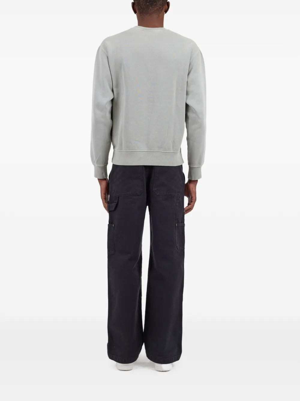 A.P.C. Sweater met logoprint Groen