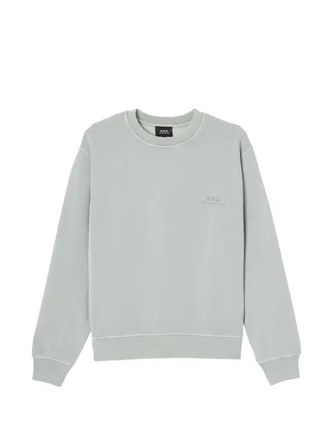 A.P.C. sudadera con logo estampado