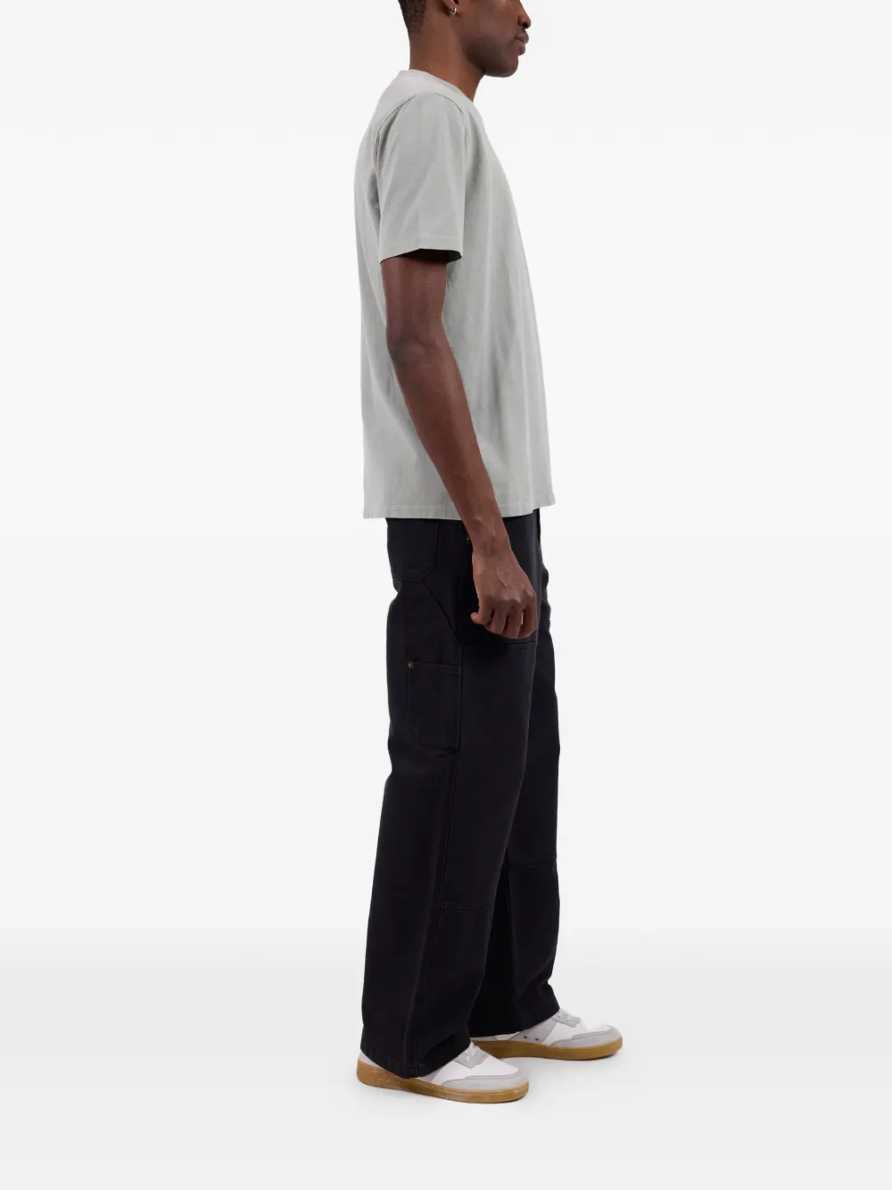 A.P.C. Gabby T-shirt met logo-detail Grijs