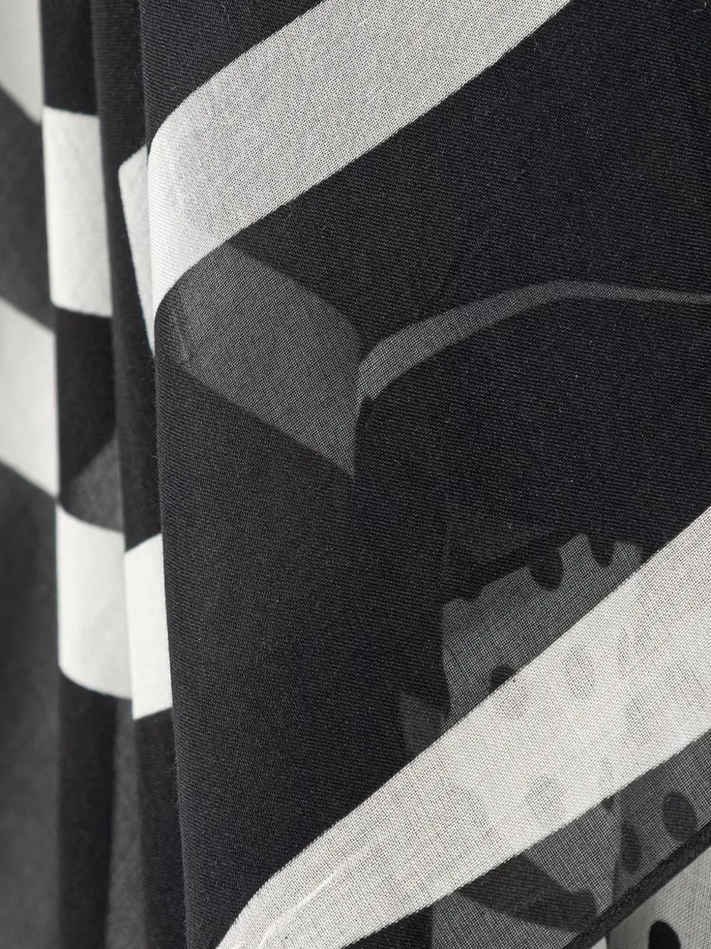 Karl Lagerfeld Sjaal met logoprint Zwart