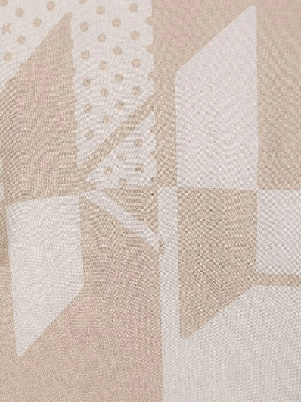 Karl Lagerfeld Sjaal met logoprint Beige