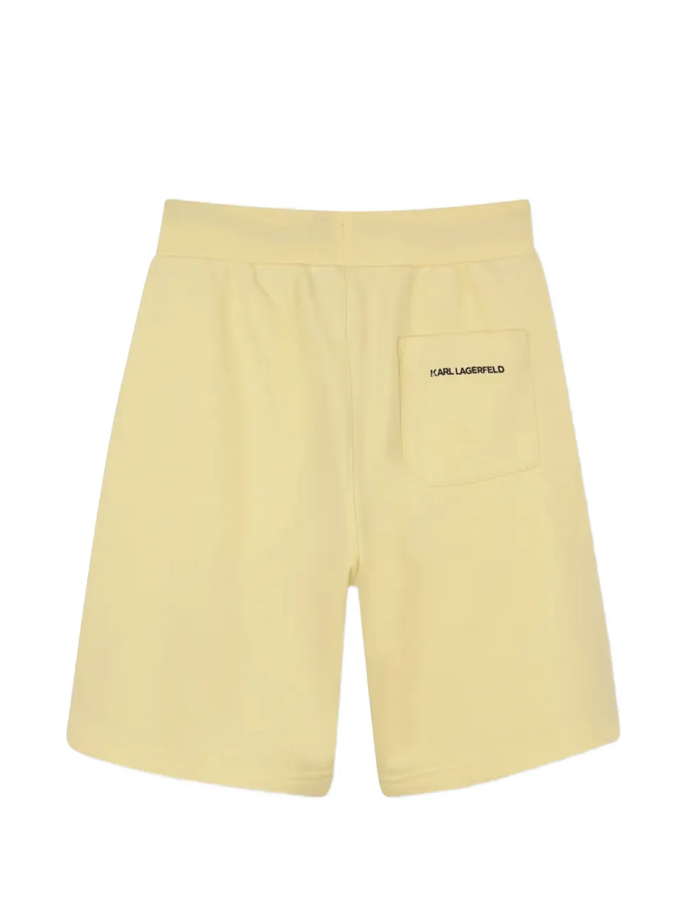 Karl Lagerfeld Kids Shorts met logoprint Geel