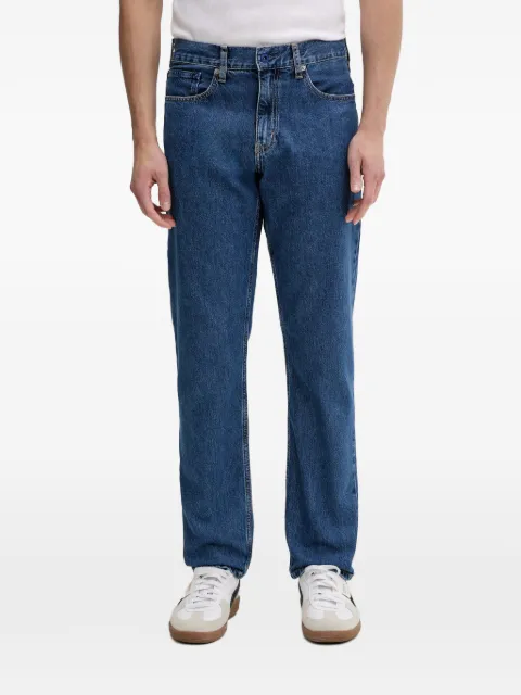 Karl Lagerfeld Jeans Straight-Leg-Jeans mit Logo-Patch