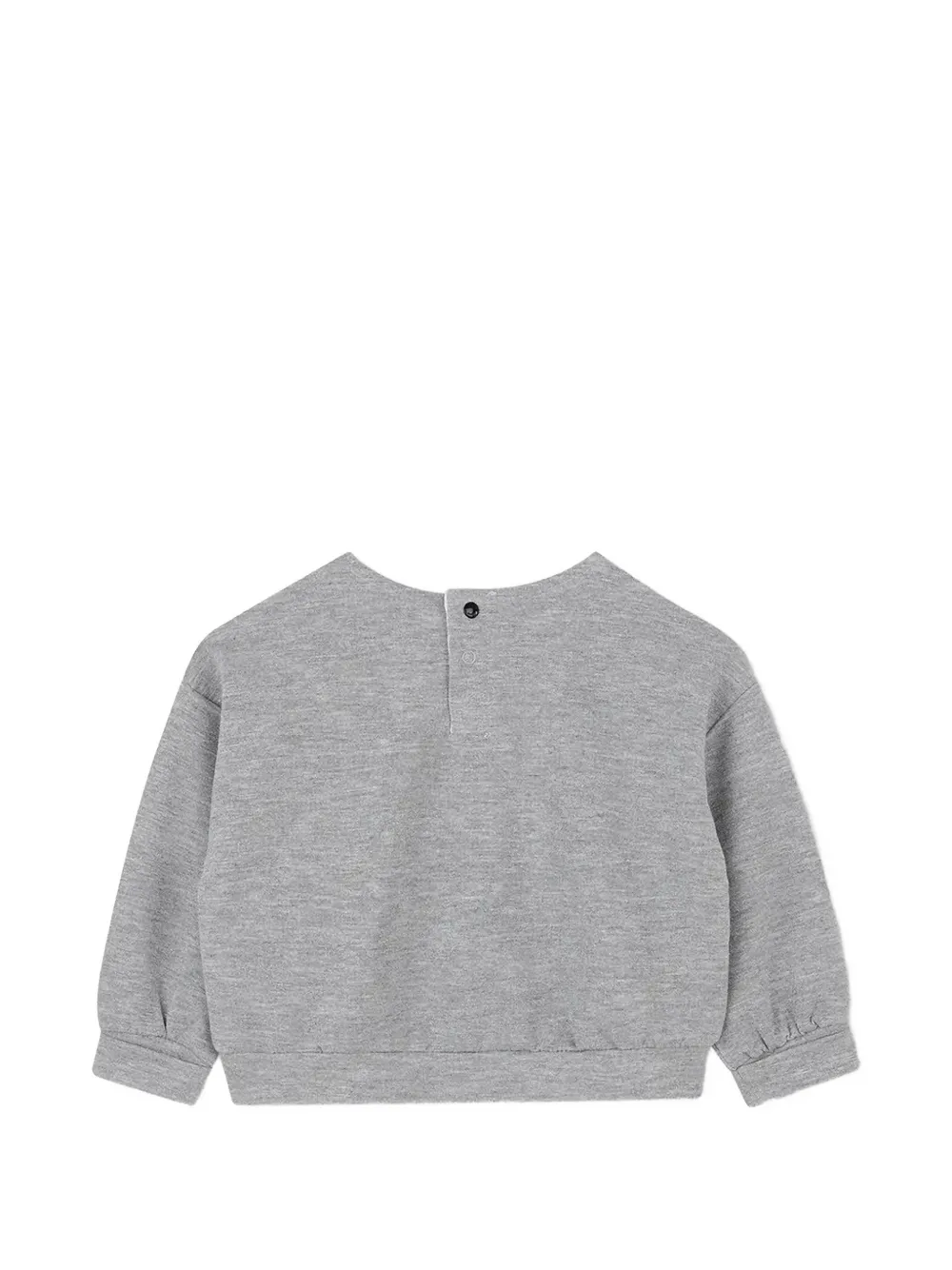 Karl Lagerfeld Kids logo-print sequin-embellished sweatshirt and tutu set Grijs