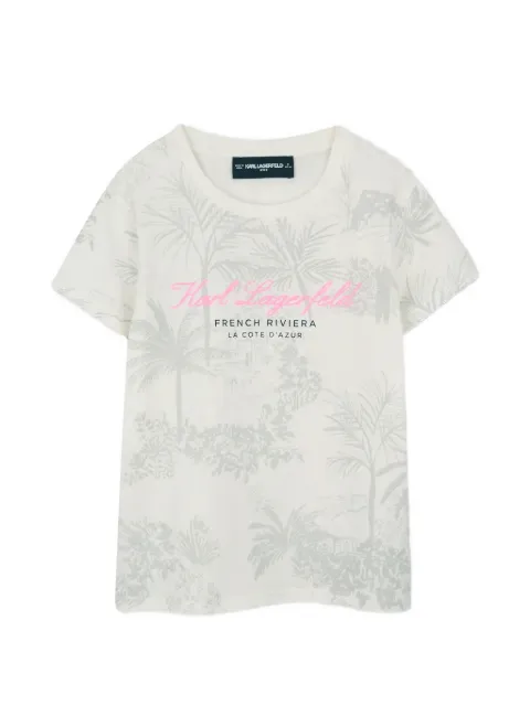 Karl Lagerfeld Kids graphic-print T-shirt