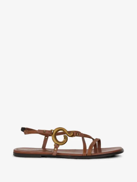 ETRO sandalias con tiras cruzadas