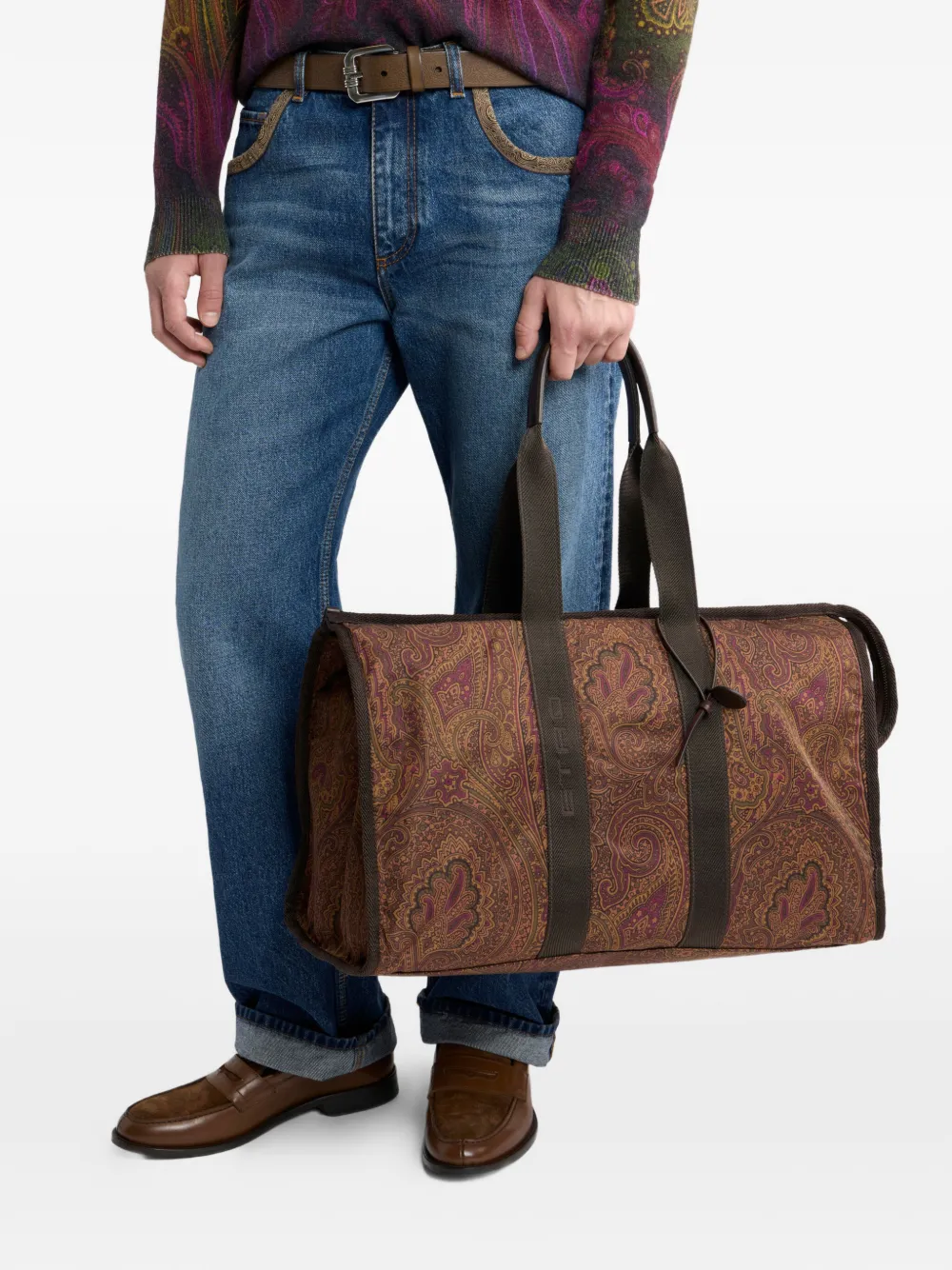 ETRO Arnica maxi reistas Bruin