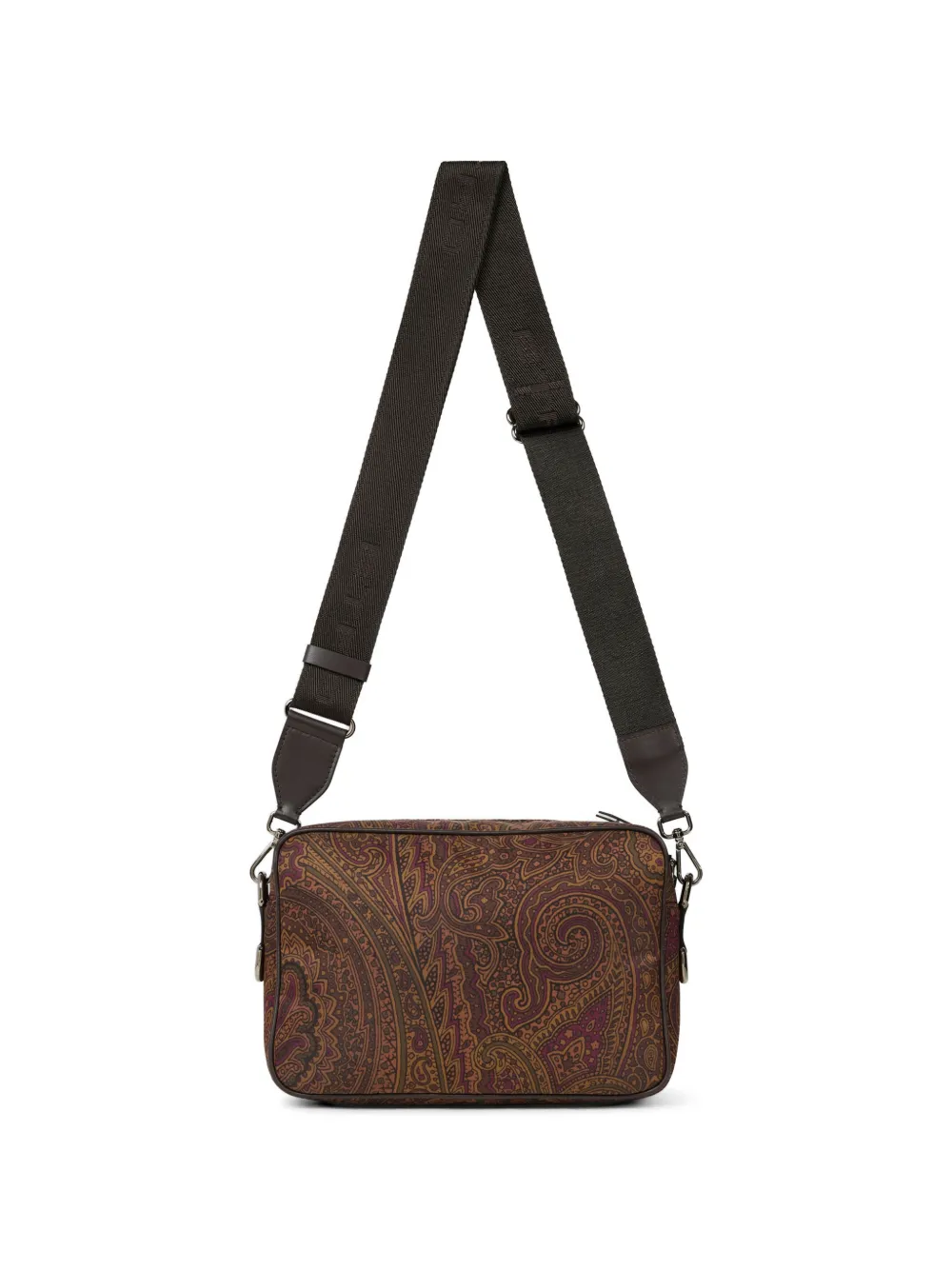 ETRO Arnica grote schoudertas met paisley-print Bruin