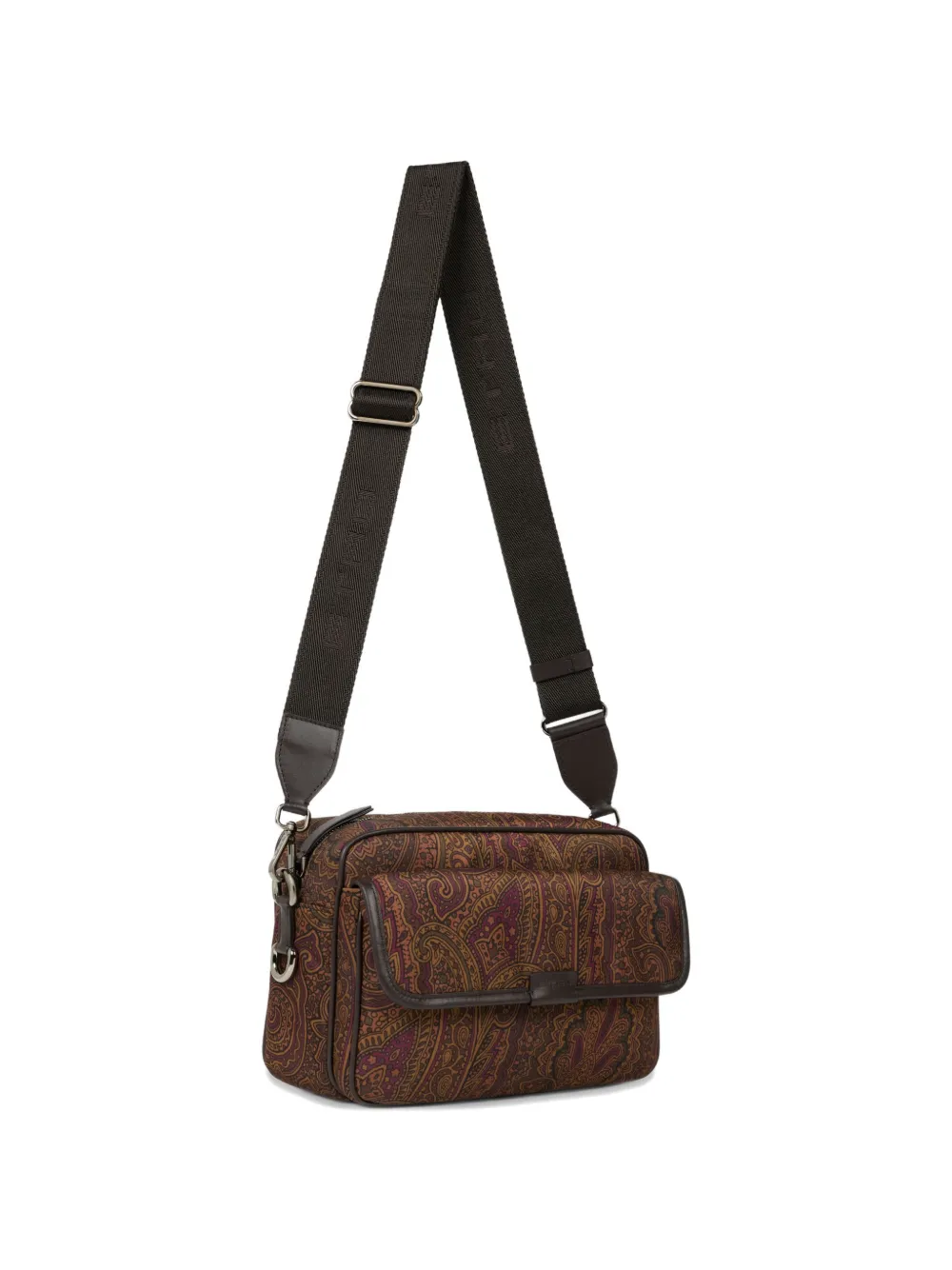 ETRO Arnica grote schoudertas met paisley-print Bruin