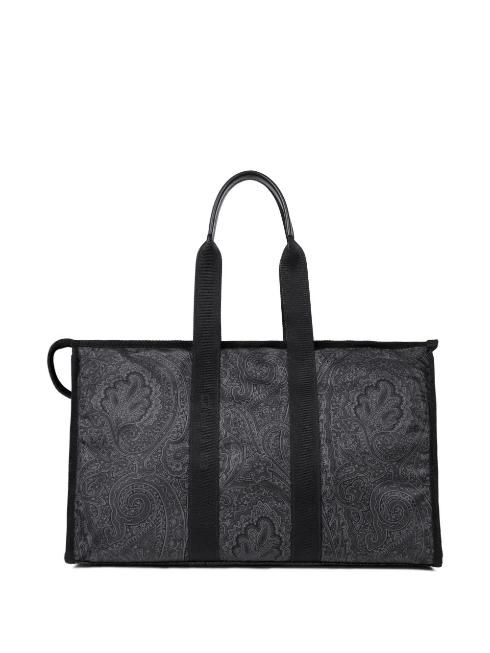 ETRO Grote Arnica reistas met paisley-print Zwart