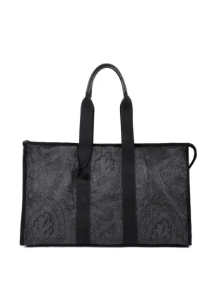 ETRO ペイズリー ボストンバッグ | ブラウン | FARFETCH JP