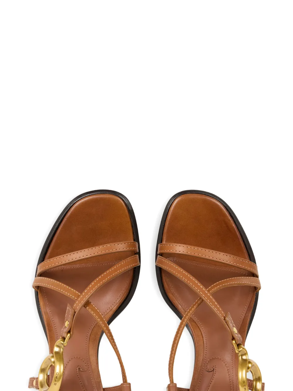 ETRO Sandalen met bandjes Bruin
