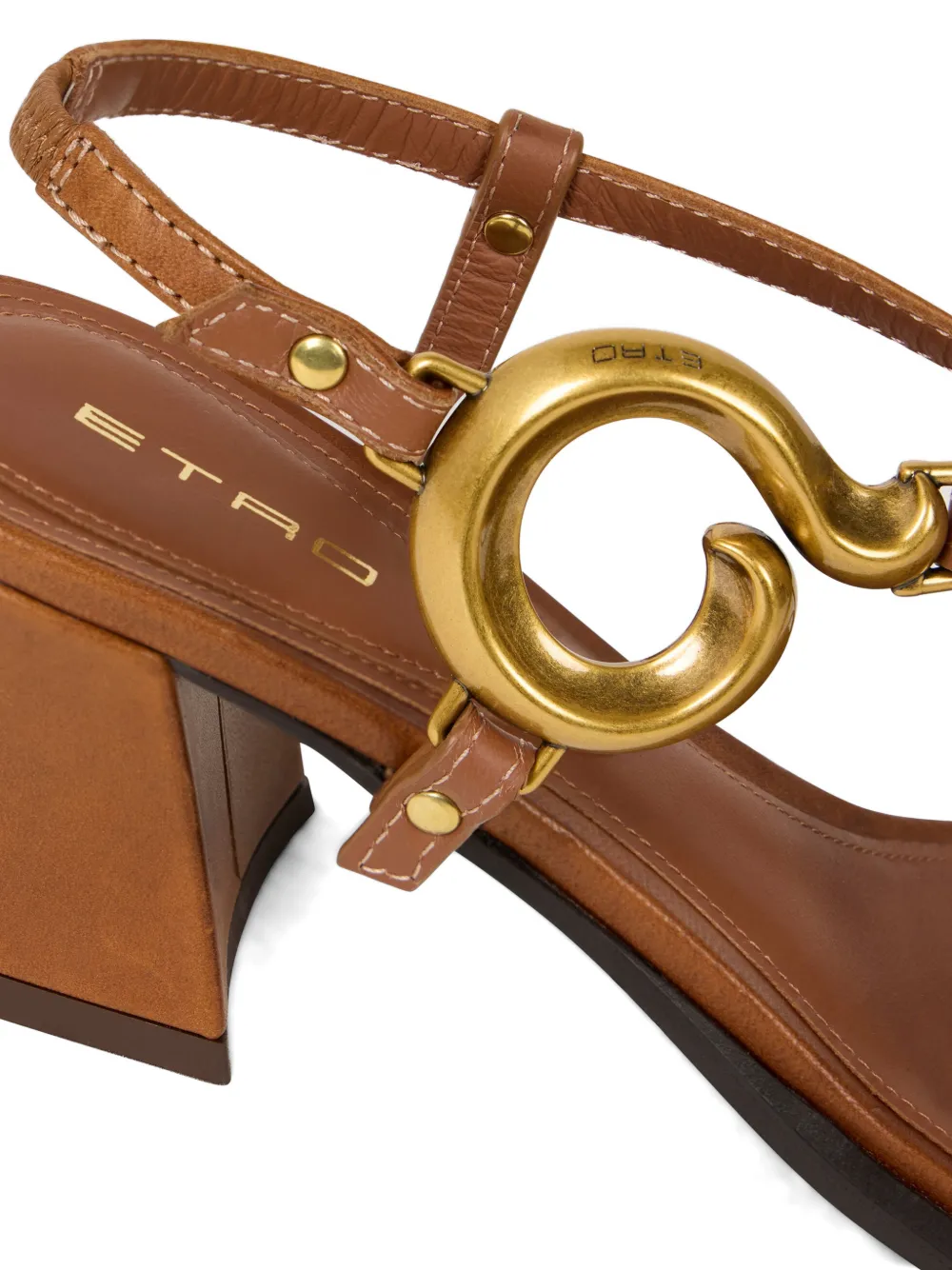 ETRO Sandalen met bandjes Bruin