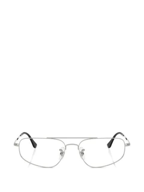 Ray-Ban double-bridge pilot-frame glasses