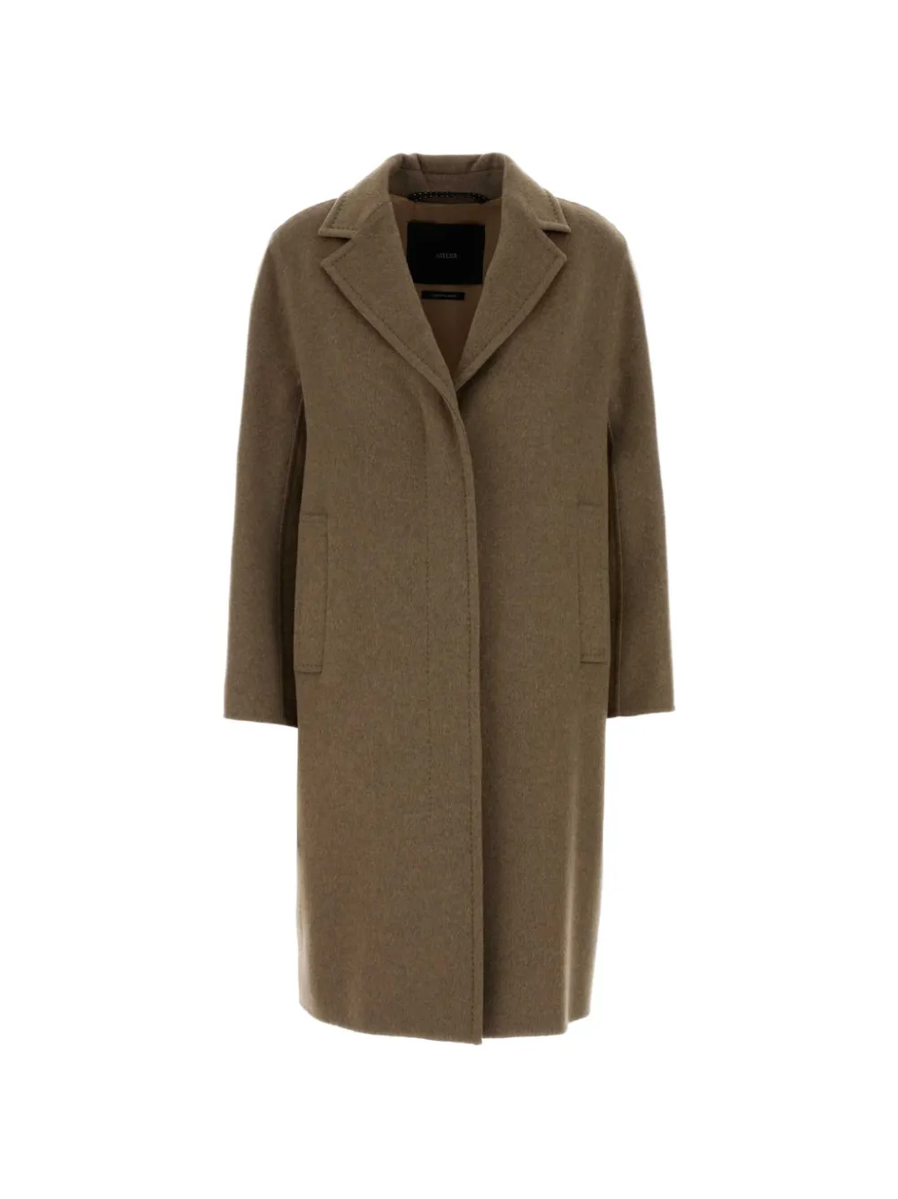 Donna Sinhorelli Ardenne single-breasted coat - Brown