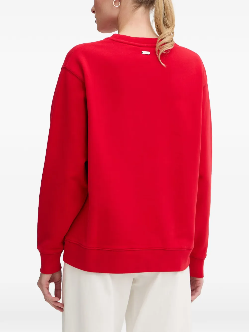 Barbour Hartland sweater Rood