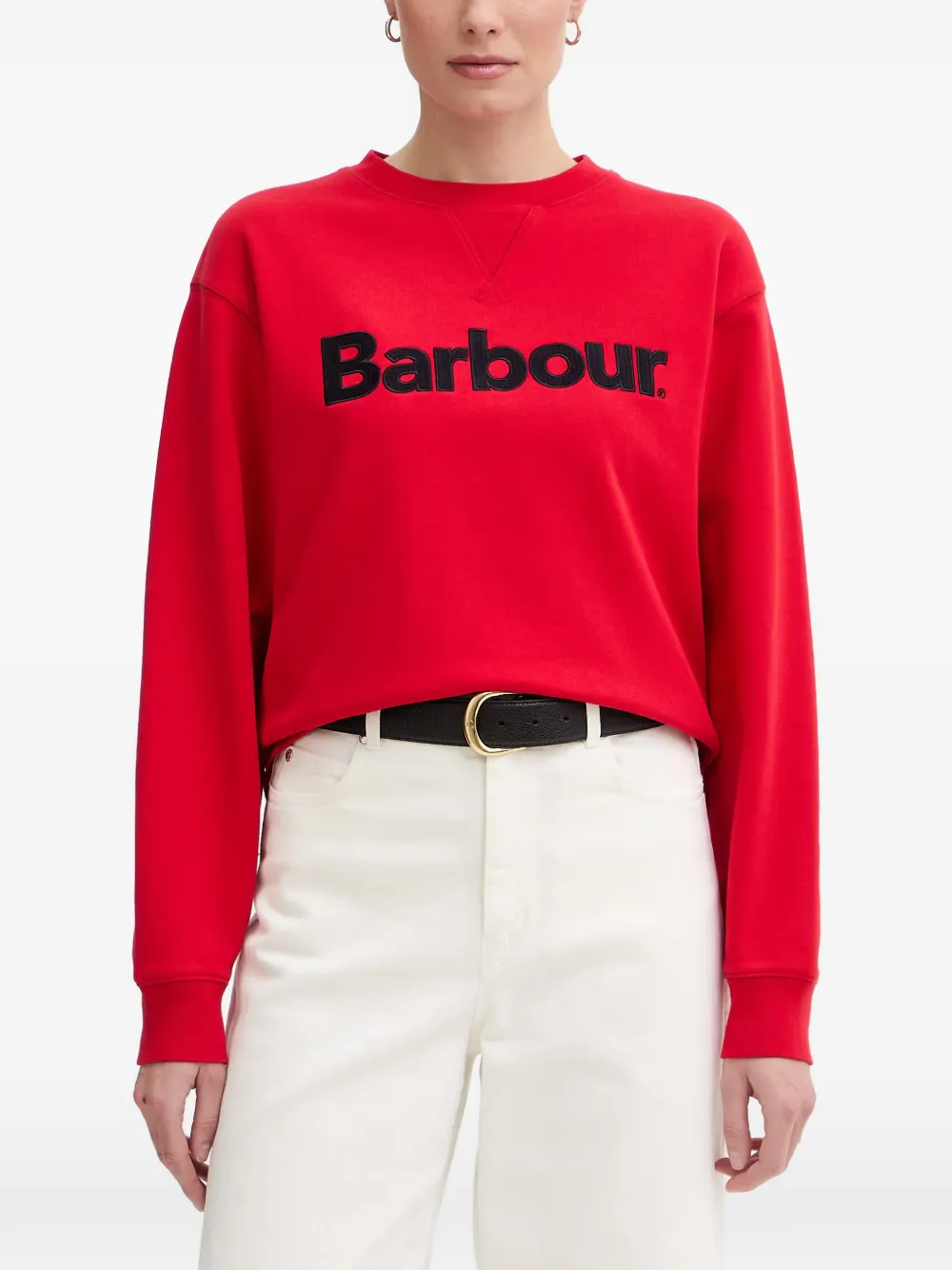 Barbour Hartland sweatshirt - Rosso