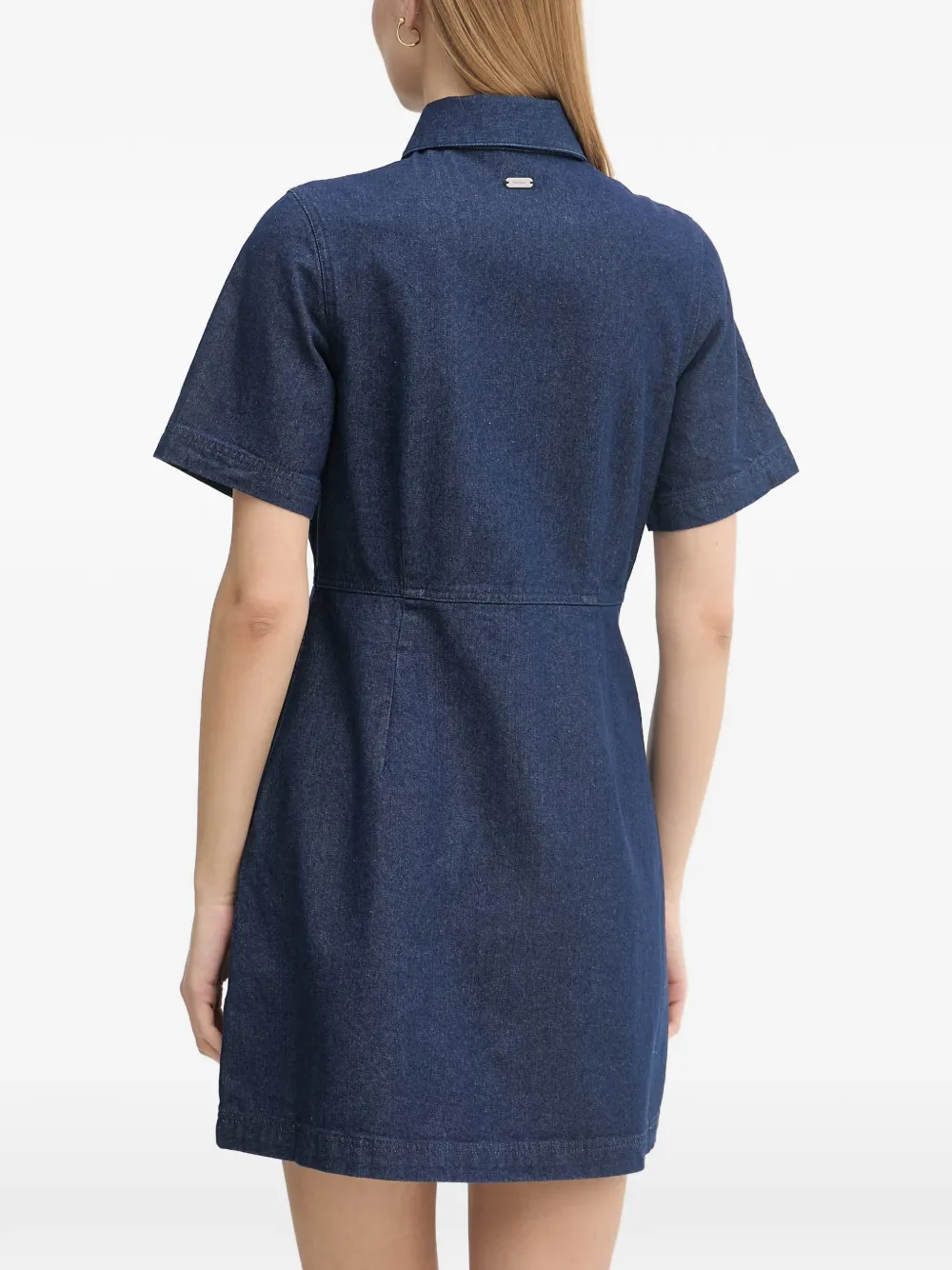 Barbour Maia midi-jurk Blauw