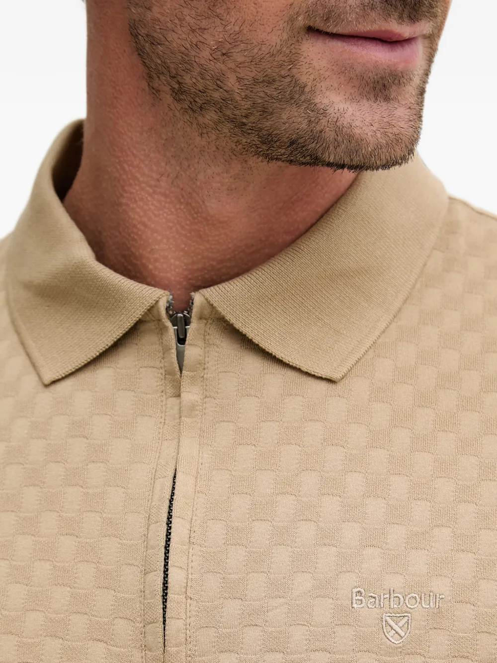 Barbour Hockham poloshirt Beige
