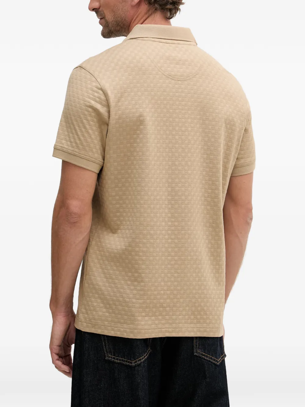 Barbour Hockham poloshirt Beige