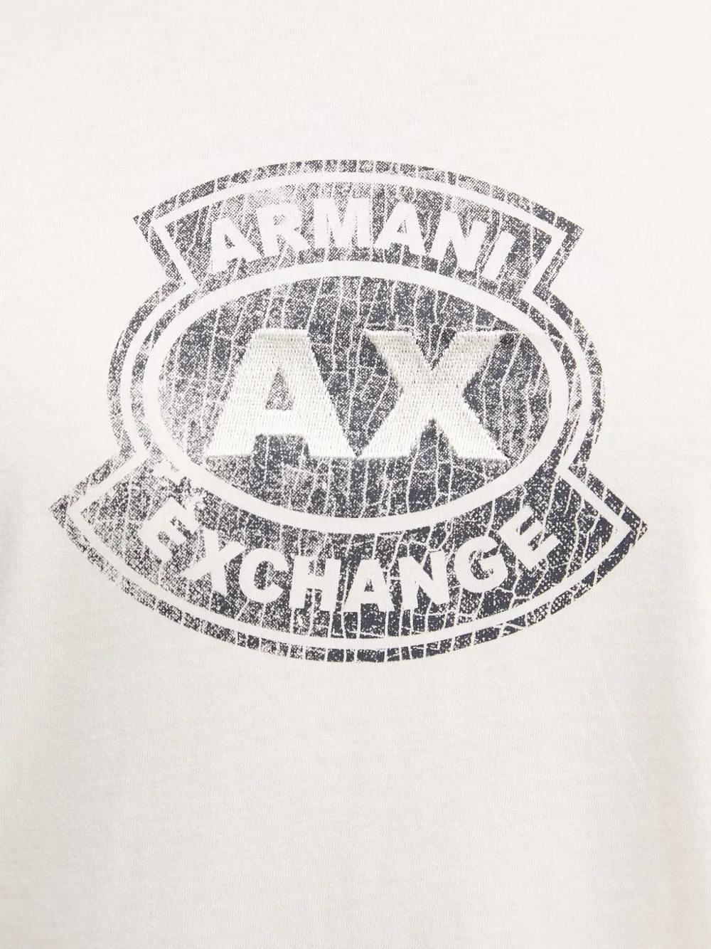 Armani Exchange T-shirt met logoprint Wit