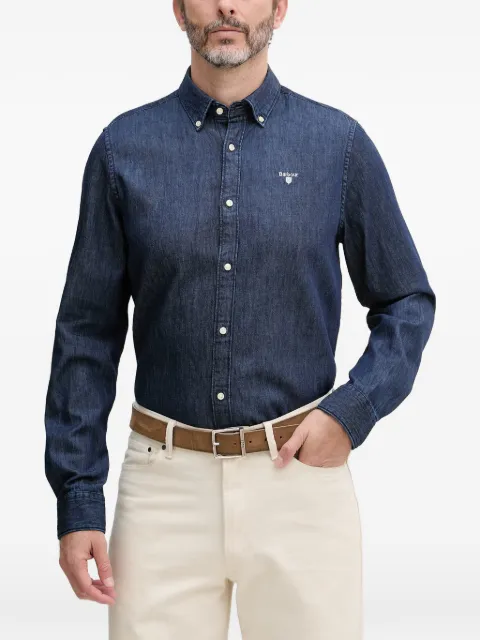 Barbour button-down denim shirt