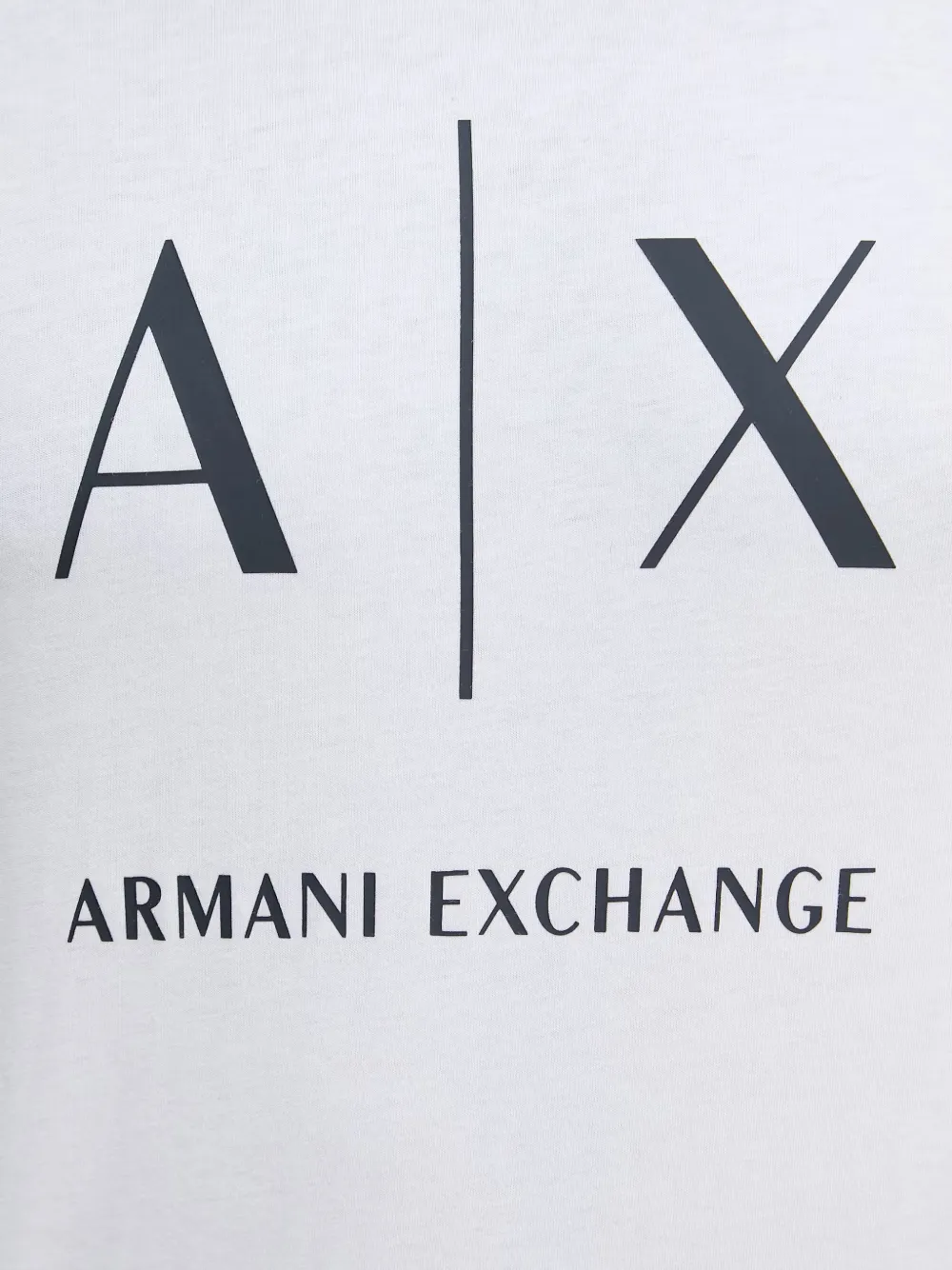 Armani Exchange T-shirt met logoprint Wit