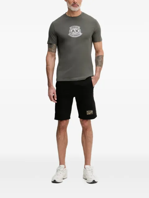 Armani Exchange logo-print crew-neck T-shirt