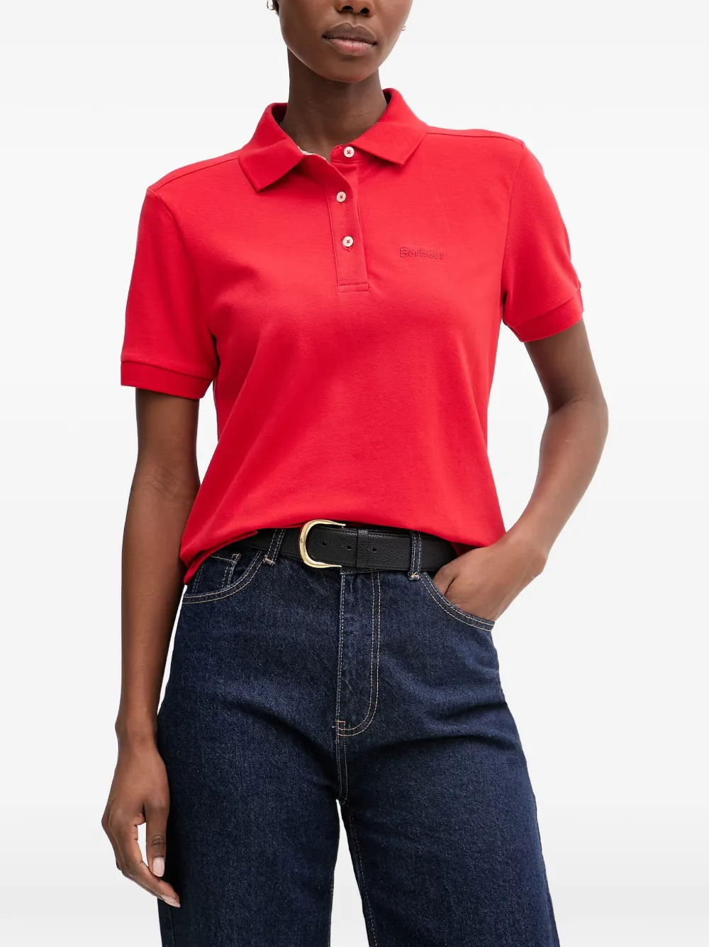 Barbour Bowford polo top - Rosso