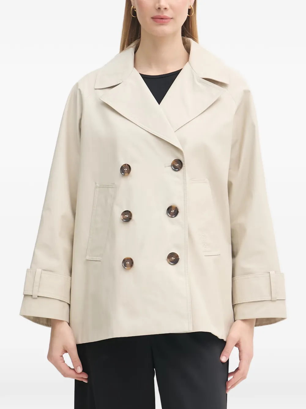 Barbour Maisy double-breasted coat - Toni neutri