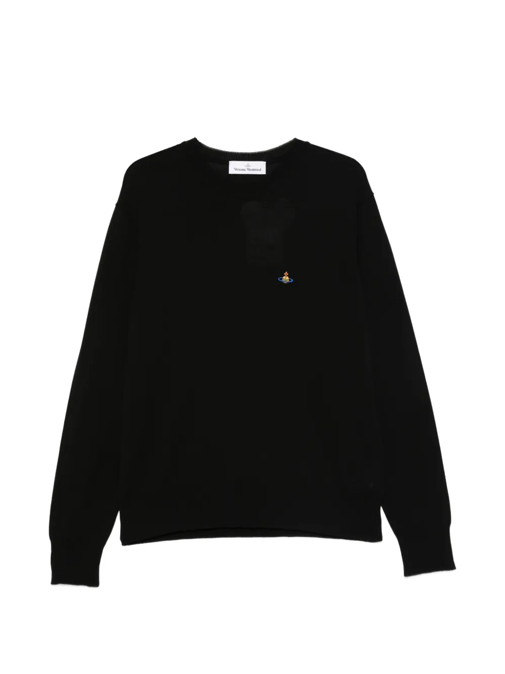 Vivienne Westwood Orb-embroidered sweater - Schwarz