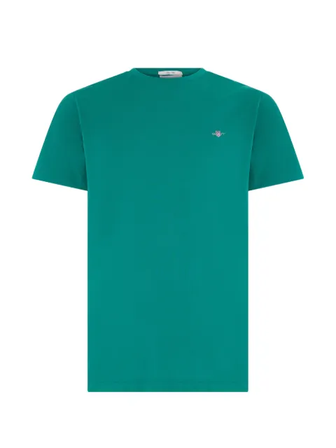Gant logo刺绣T恤