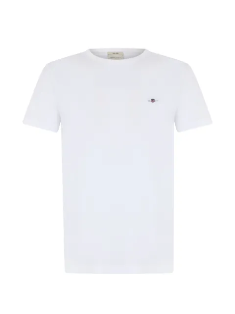 Gant logo-embroidered T-shirt