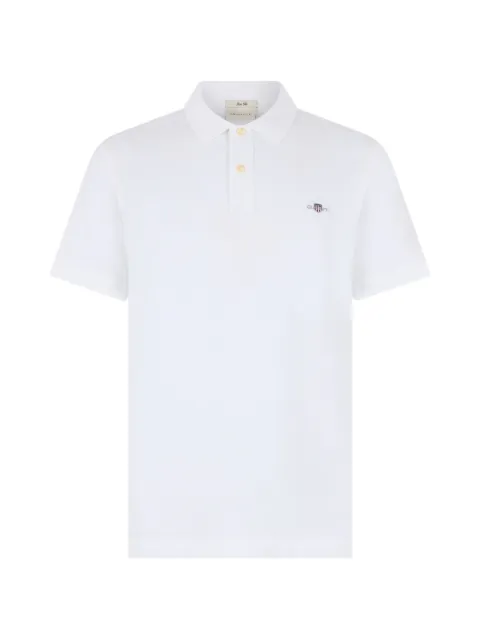 Gant Camisa polo Shield com logo bordado