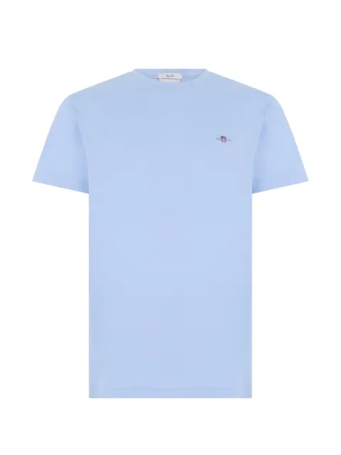 Gant Shield logo-embroidered T-shirt