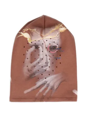 Julius all-over Graphic Print Balaclava | Grey | FARFETCH AO