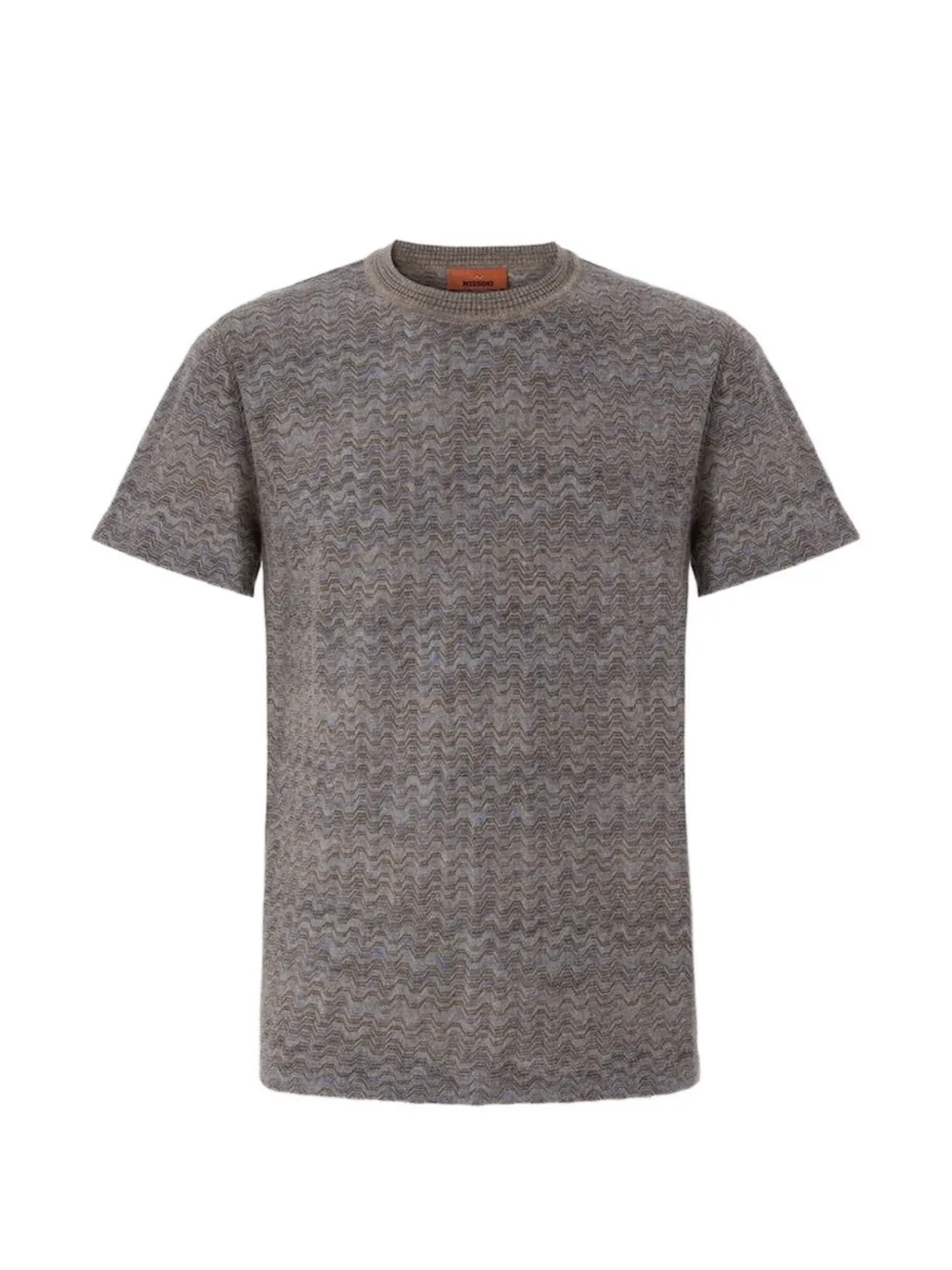 Missoni T-shirt met ronde hals Grijs