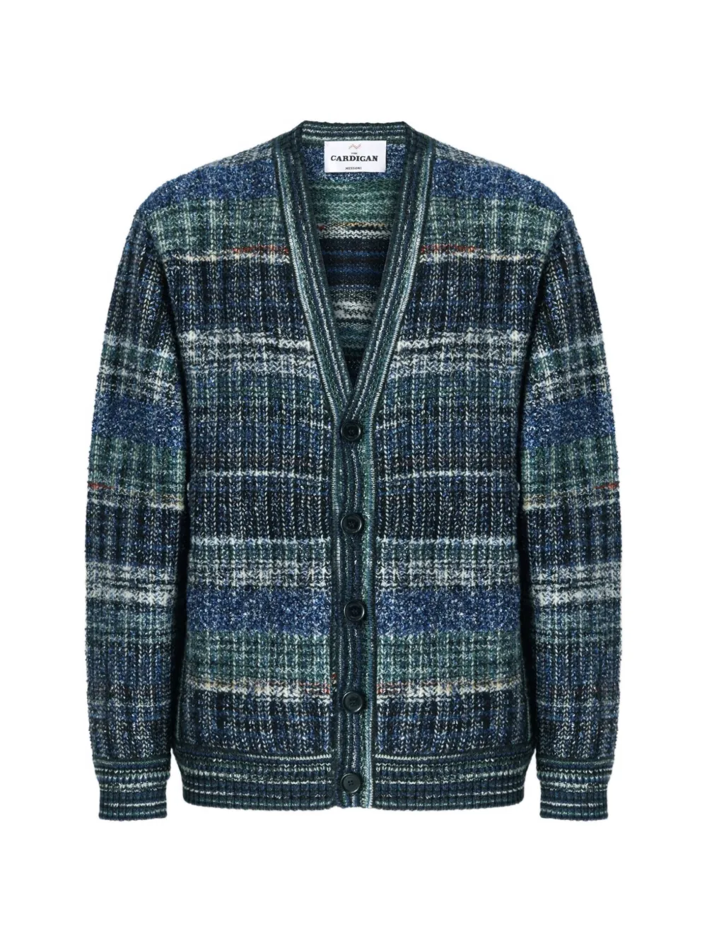 Missoni V-neck cardigan - Blu
