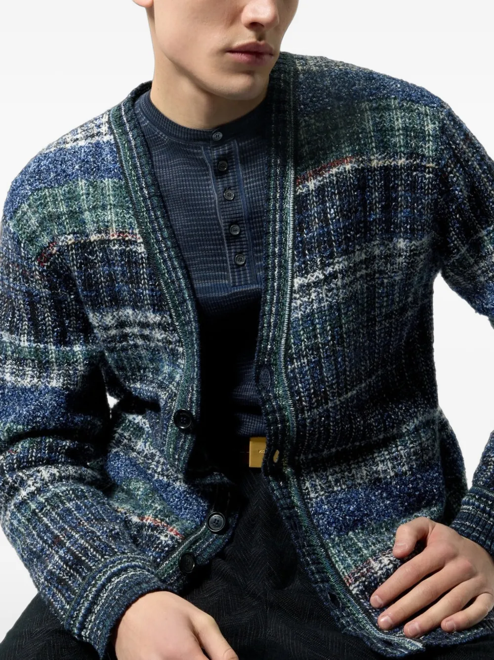Missoni Vest met V-hals Blauw