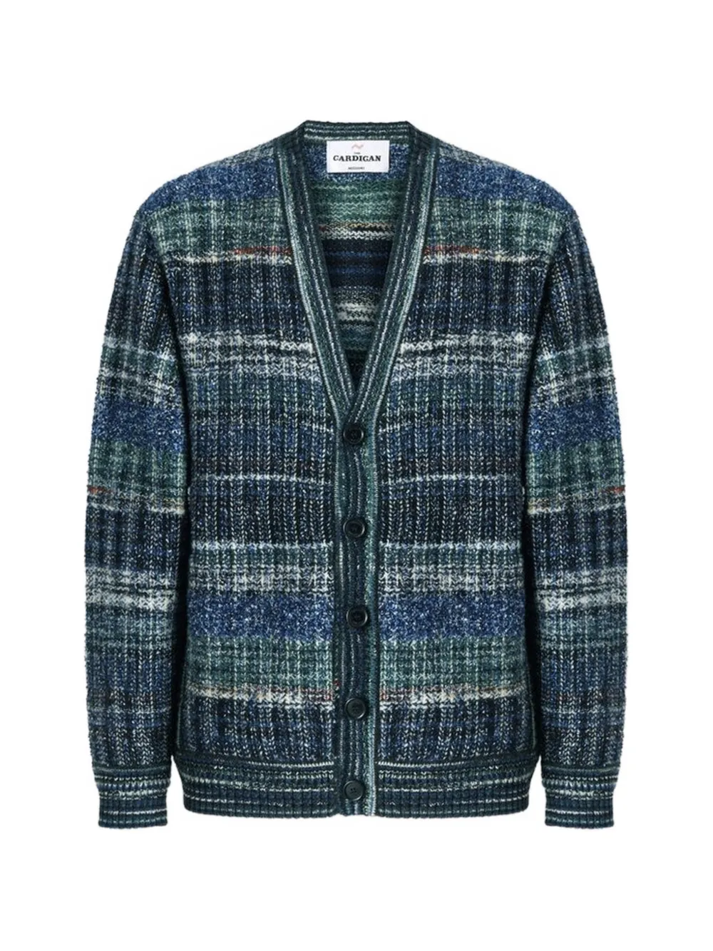 Missoni V-neck cardigan - Blu