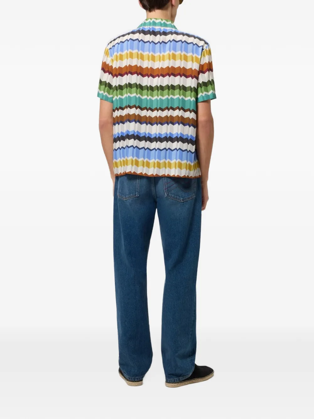Missoni Zigzag overhemd Wit