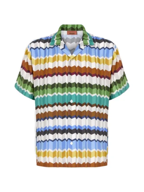 Missoni zigzag bowling shirt