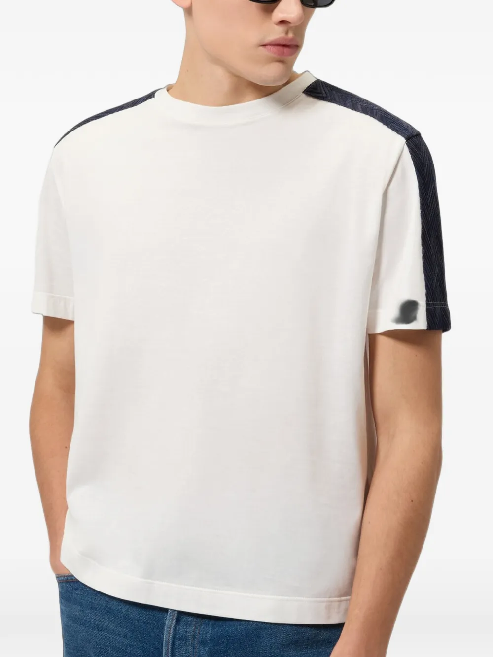 Missoni T-shirt met zigzag-vlak Wit