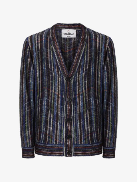 Missoni Zigzag-knit button-up cardigan